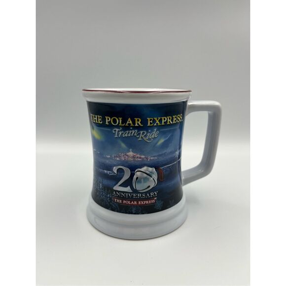 New Polar Express Train Ride Believe 20th Anniversary Large Coffee Mug - Picture 1 of 4